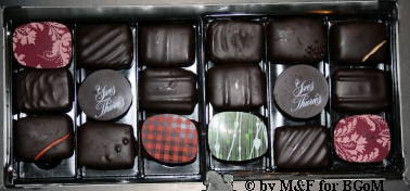 The beautiful grey of marysa - mmmhhhh chocolats!!!